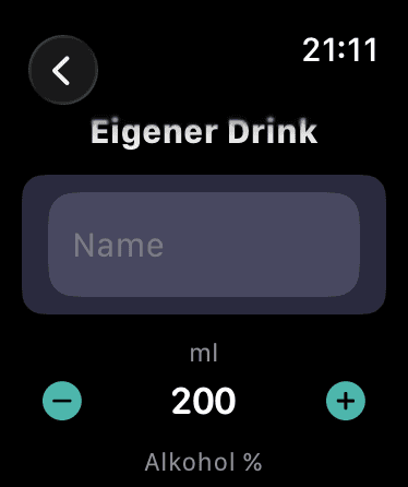 Eigene Getränke erstellen